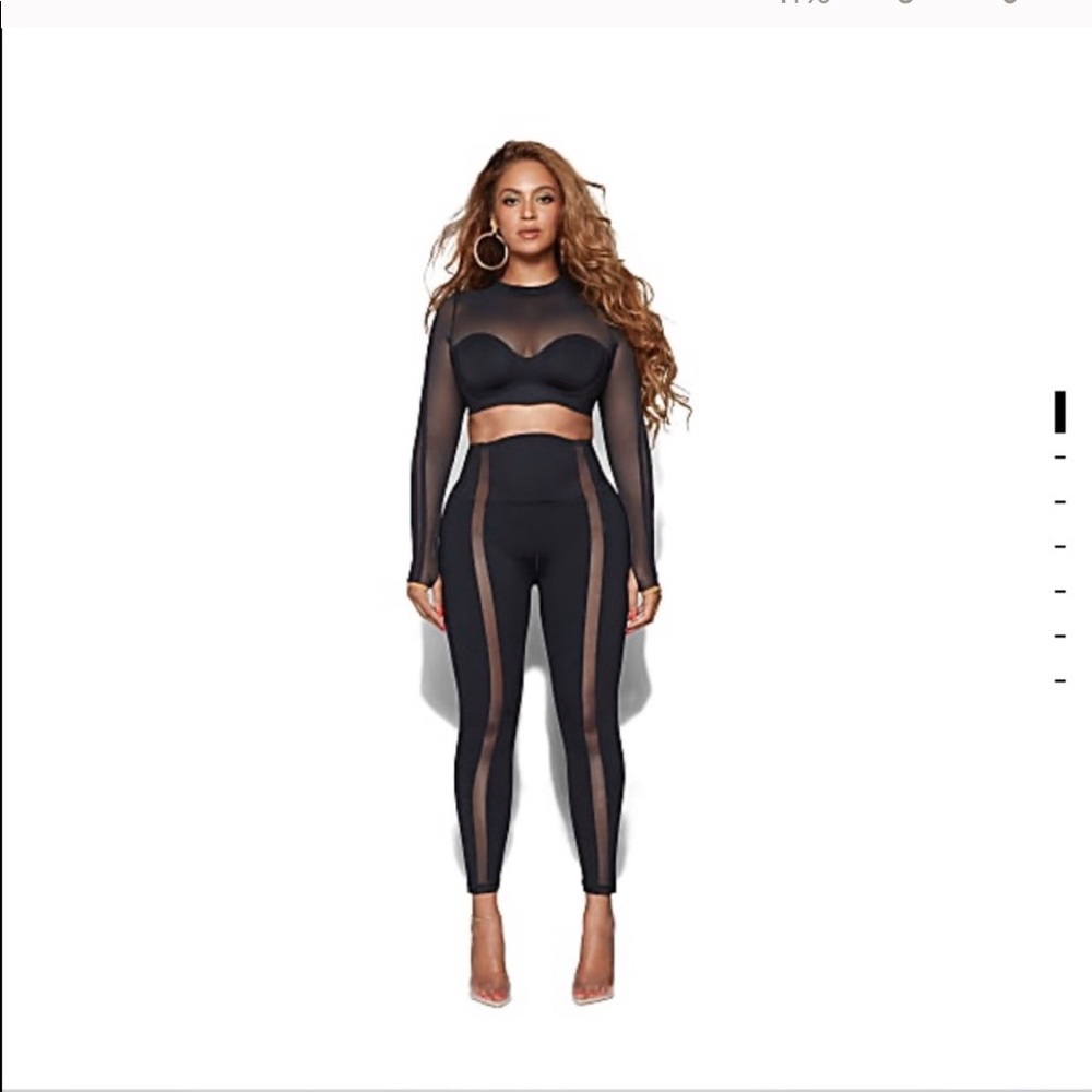 Ivy park X adidas mesh top